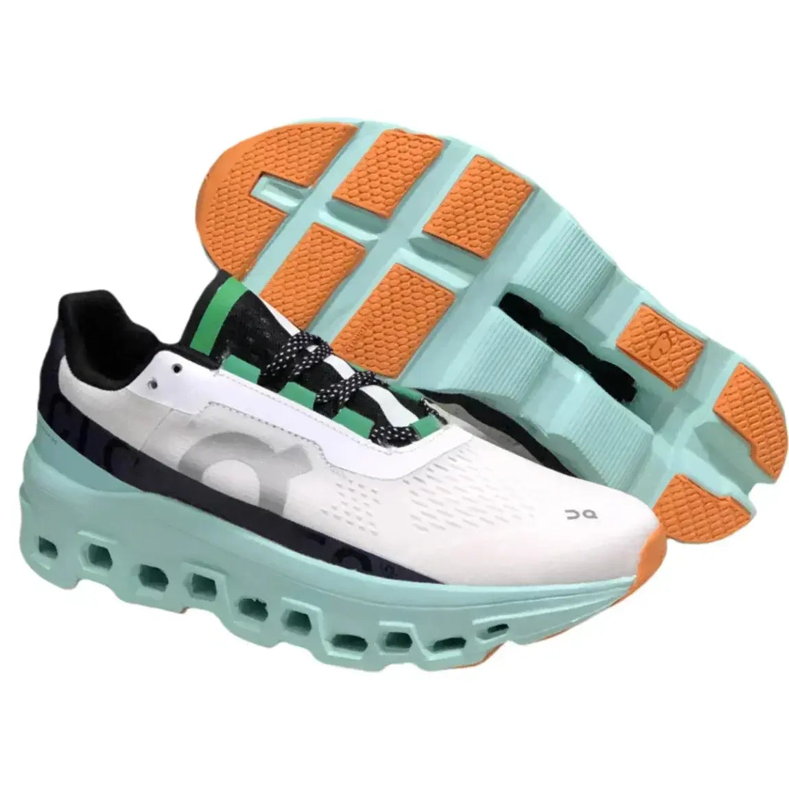 Cloudmonster Sneaker Men's White|Green