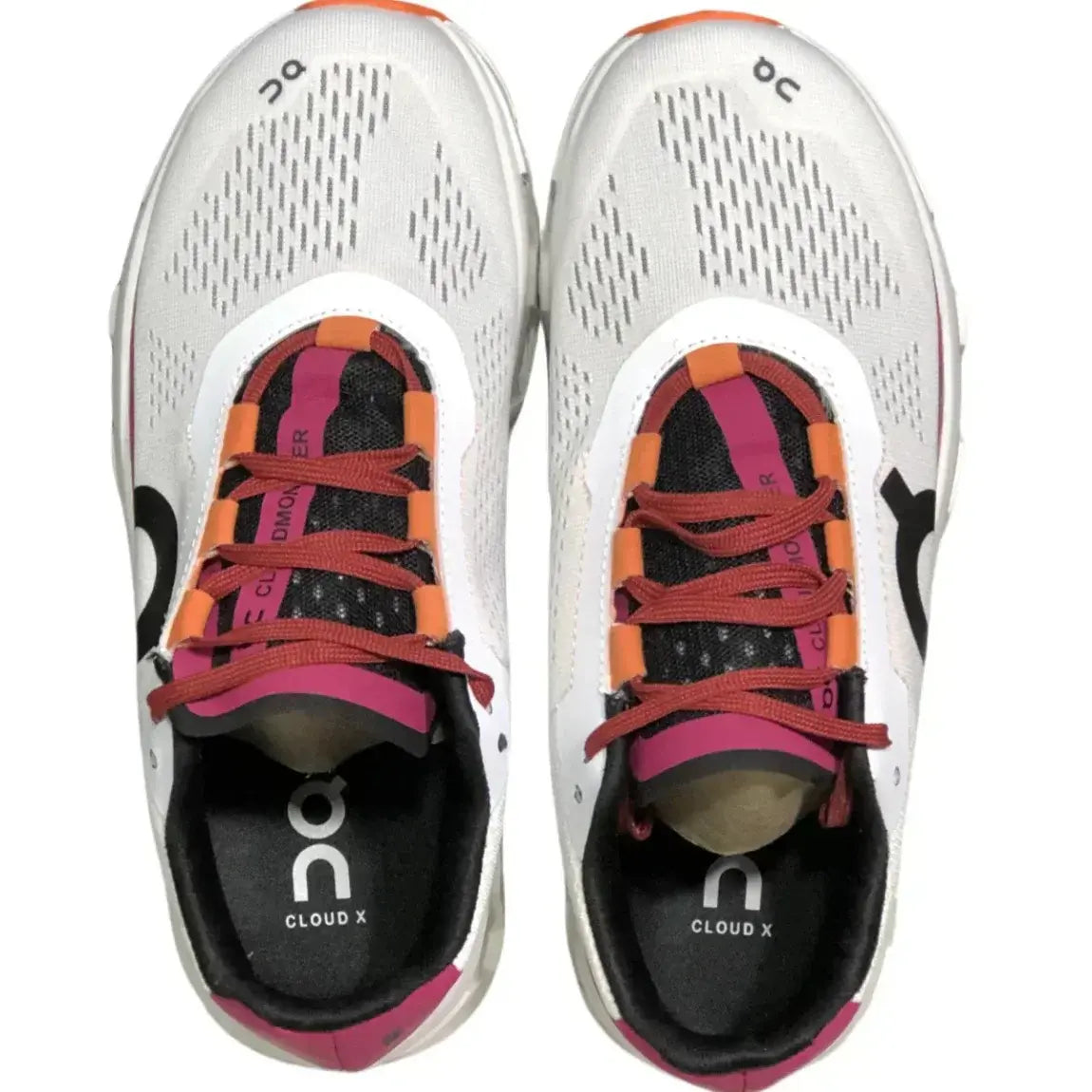 Cloudmonster Sneaker Men's White|Pink
