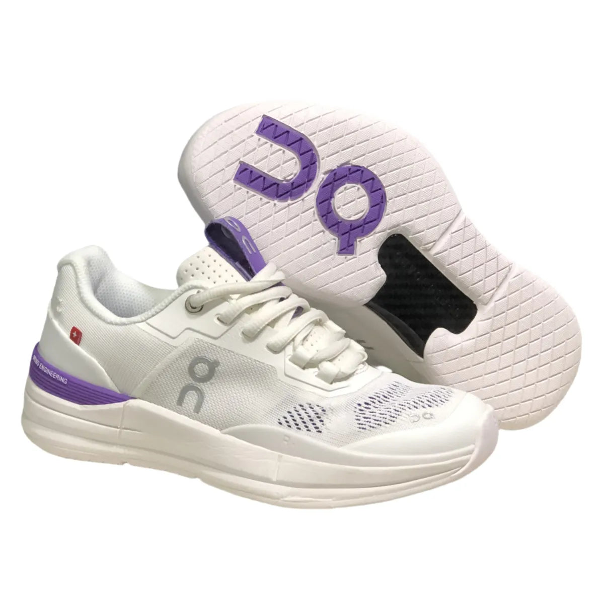 THE ROGER Pro Tennis Sneaker Women's White|Purple