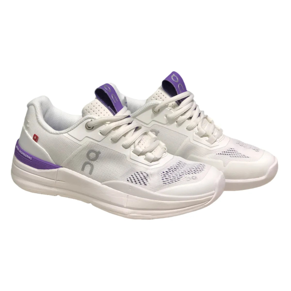 THE ROGER Pro Tennis Sneaker Women's White|Purple