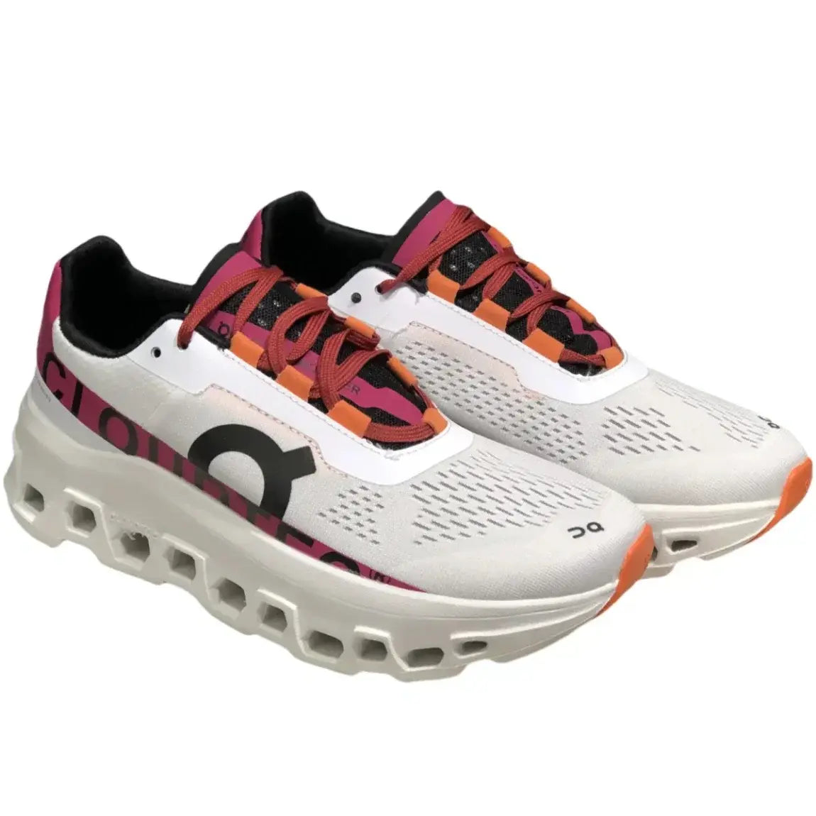 Cloudmonster Sneaker Men's White|Pink