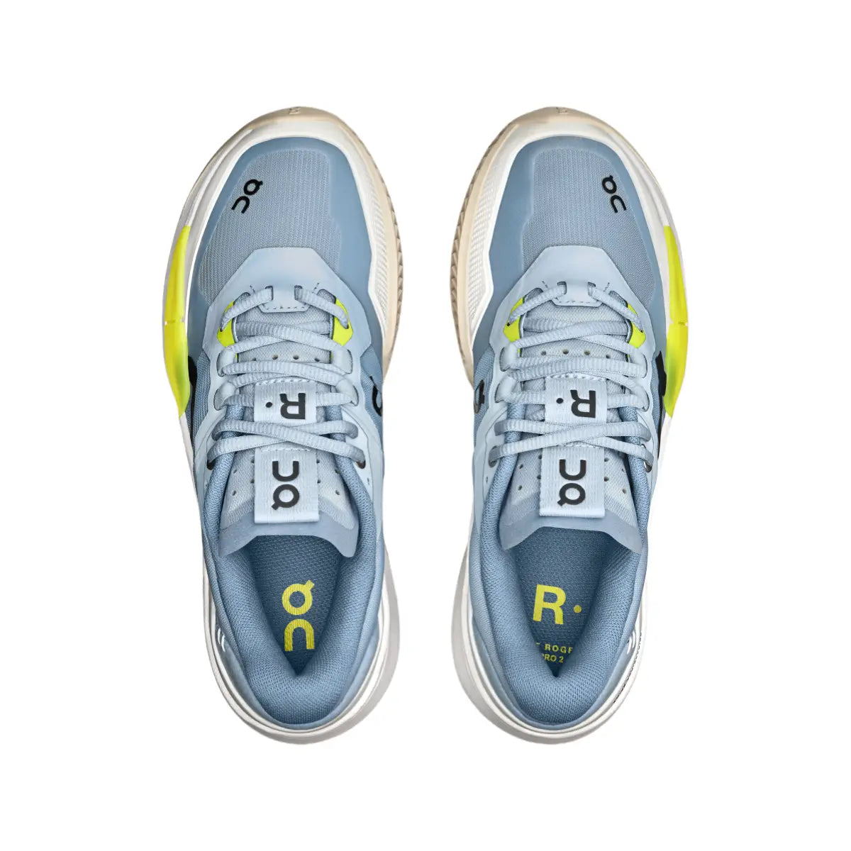 THE ROGER Pro Tennis 2 Sneaker Men's Chambray|Lime