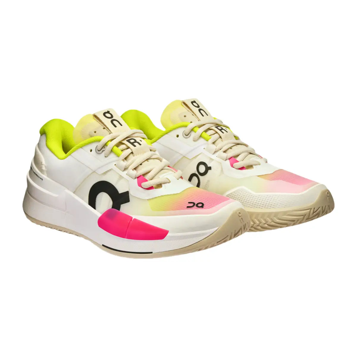 THE ROGER Pro Tennis 2 Sneaker Herren Weiß|Limette