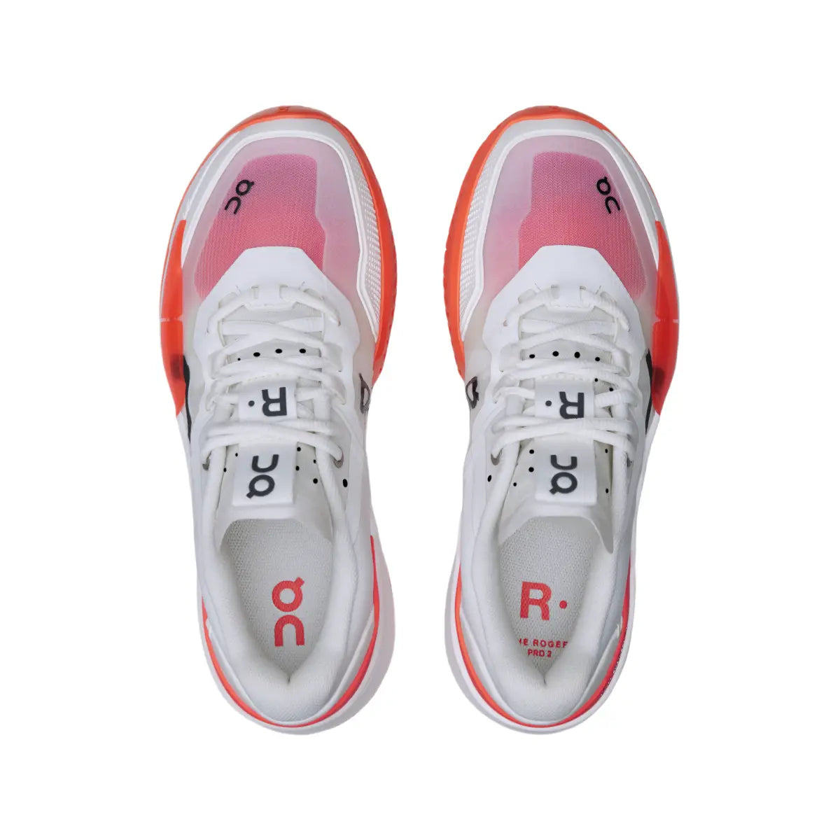 THE ROGER Pro Tennis 2 Sneaker Men's White|Flame