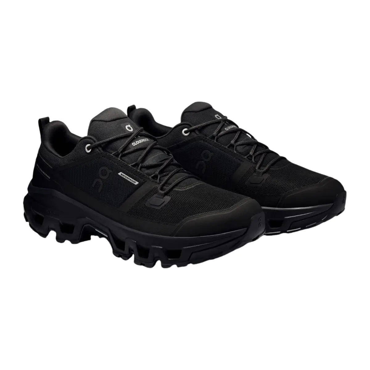 Cloudrock Low Waterproof Sneaker Herren Schwarz/Schwarz
