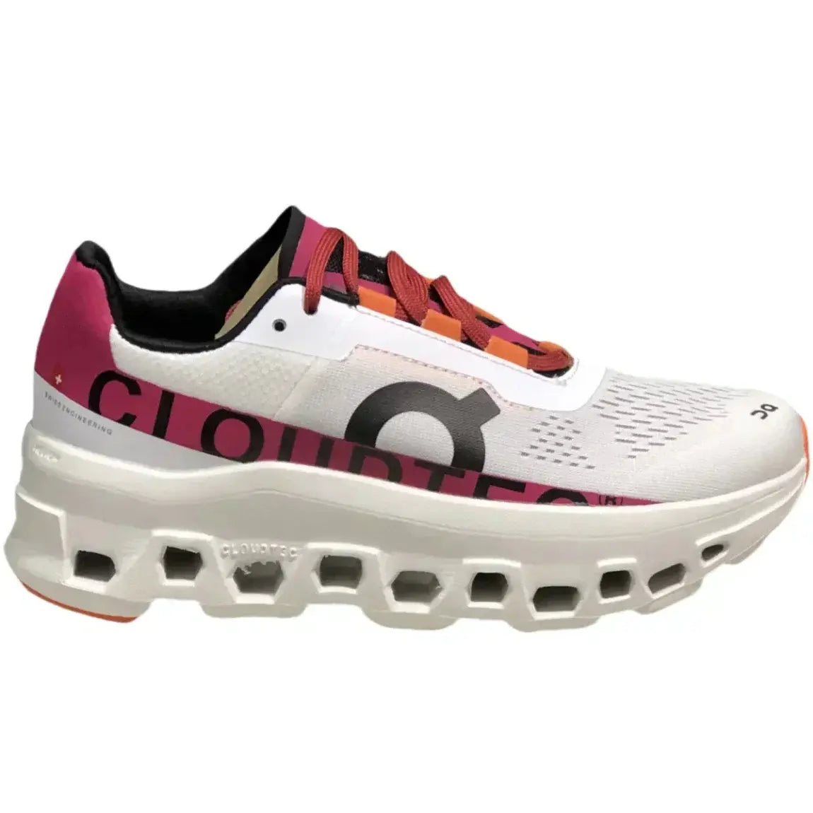 Cloudmonster Sneaker Men's White|Pink