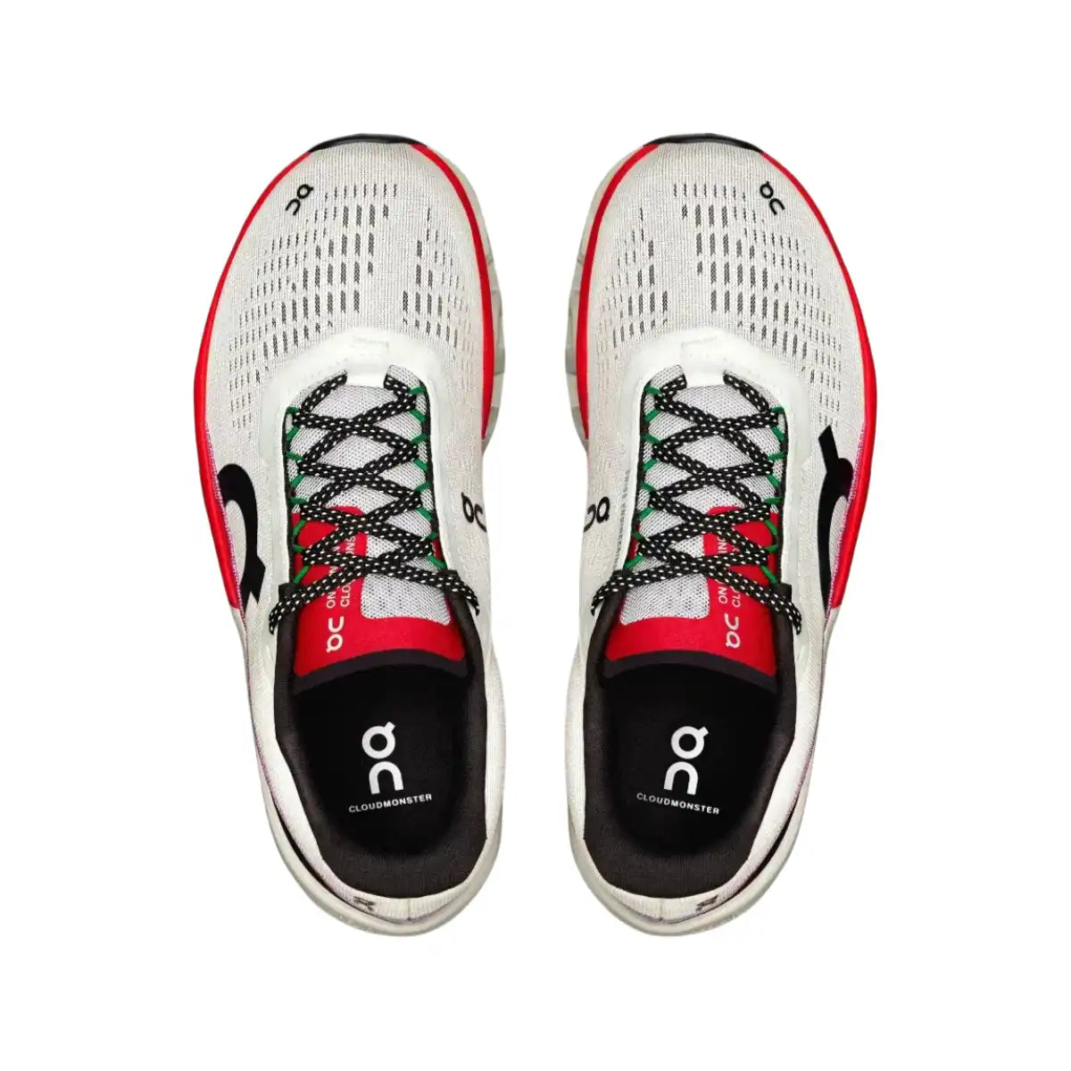 Cloudmonster 2 Sneaker Herren Elfenbein/Rot
