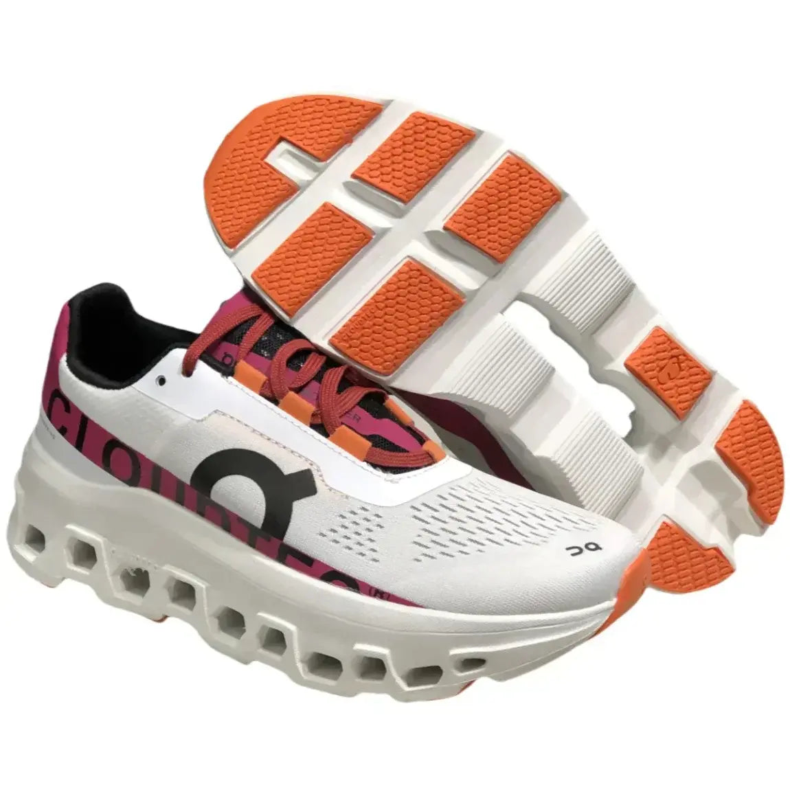 Cloudmonster Sneaker Men's White|Pink