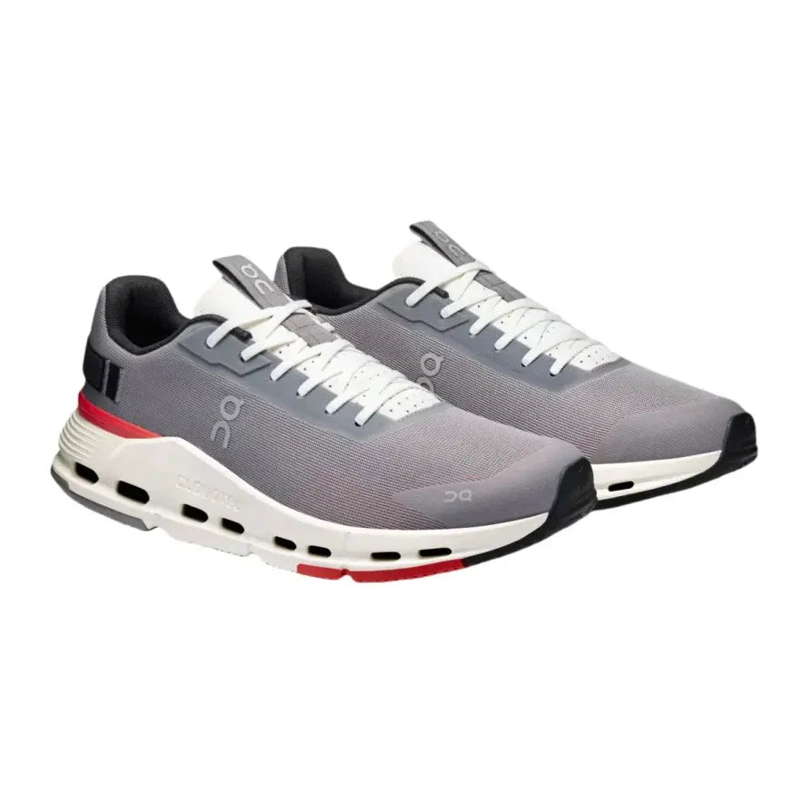 Cloudnova Form 2 Sneaker Men's Fog|Red