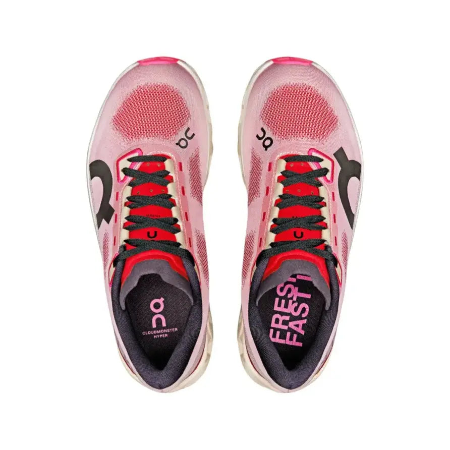 Cloudmonster Hyper Sneaker Damen Rot|Creme 