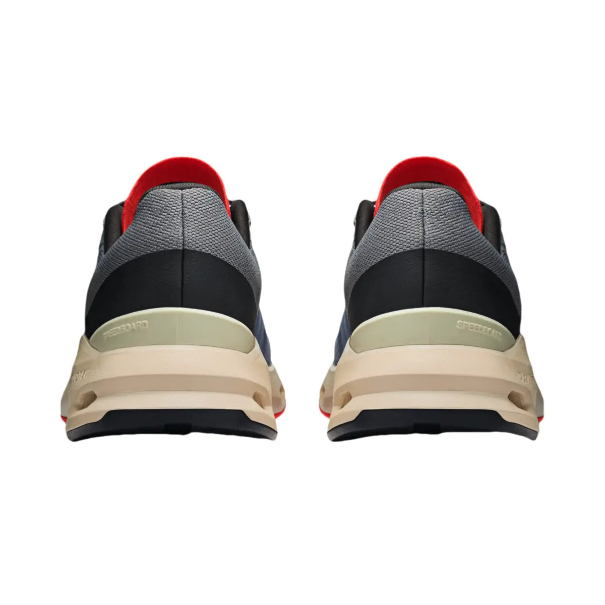 Cloudpulse Sneaker Herren Stein/Rot 
