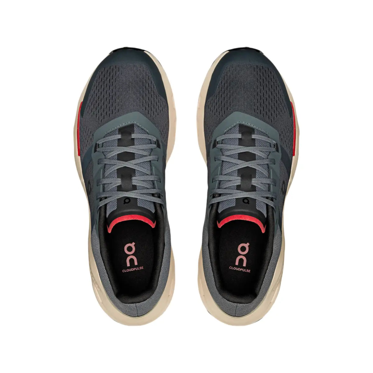 Cloudpulse Sneaker Herren Stein/Rot 