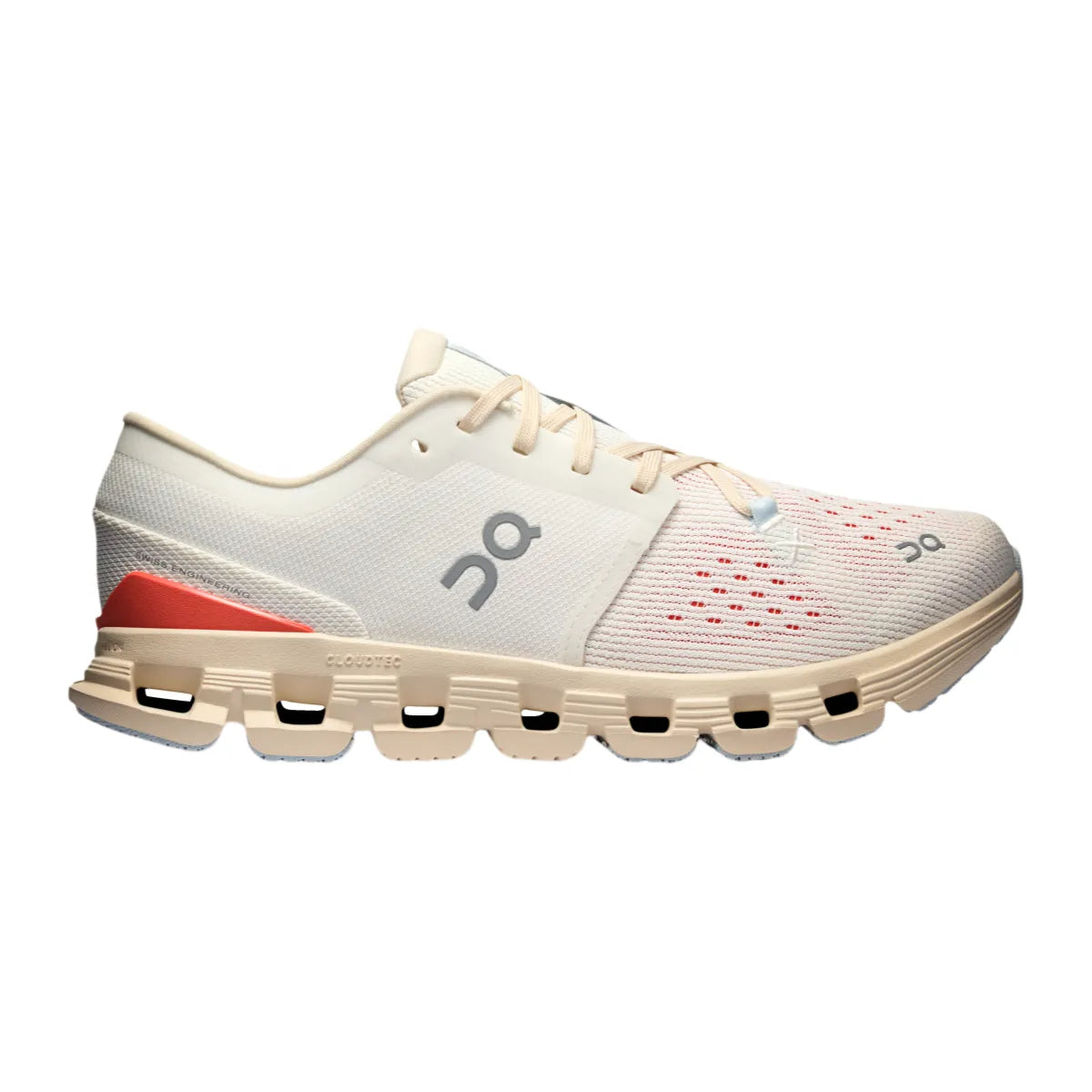 Cloud X 4 Sneaker Women's Ivory|Salmon