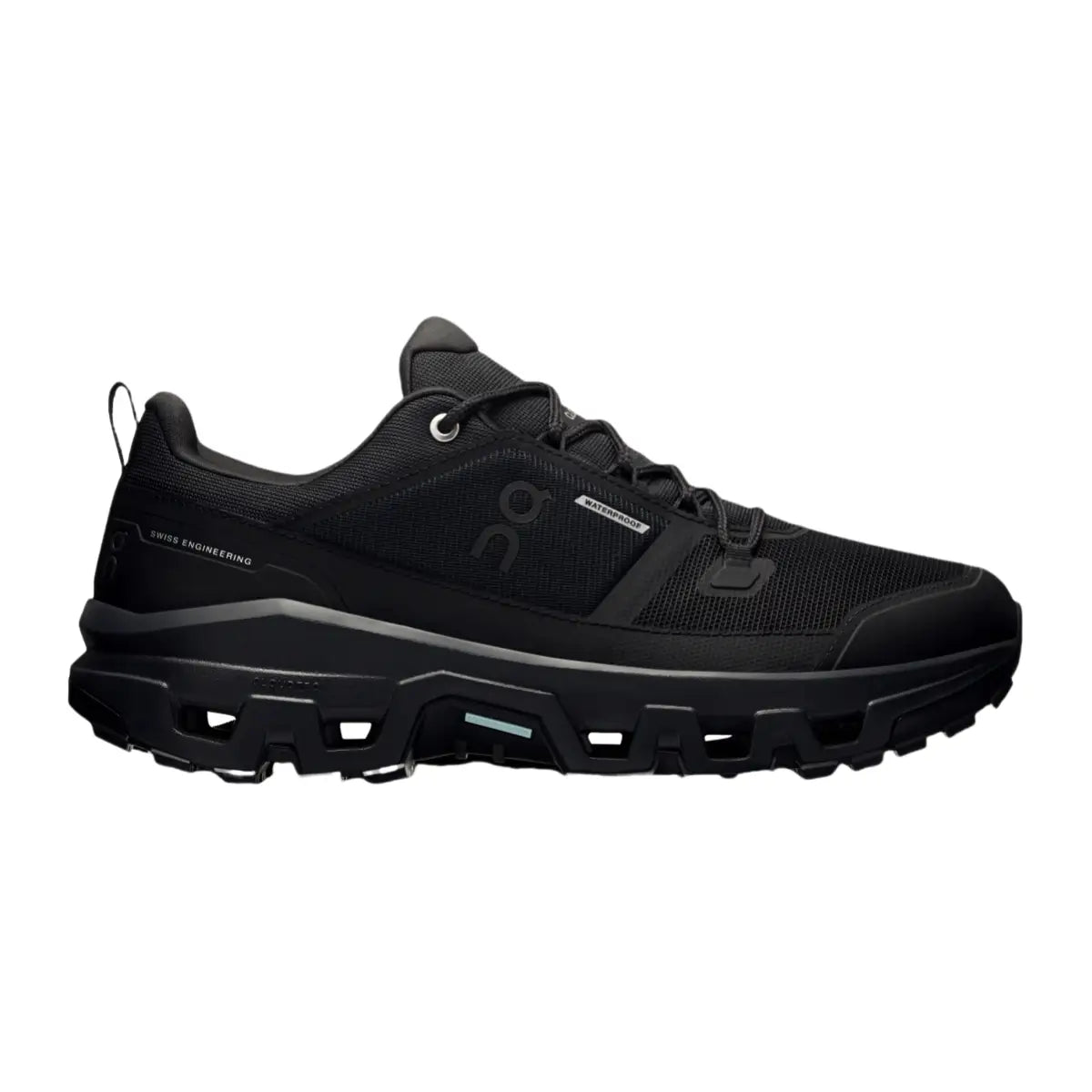 Cloudrock Low Waterproof Sneaker Damen Schwarz/Schwarz