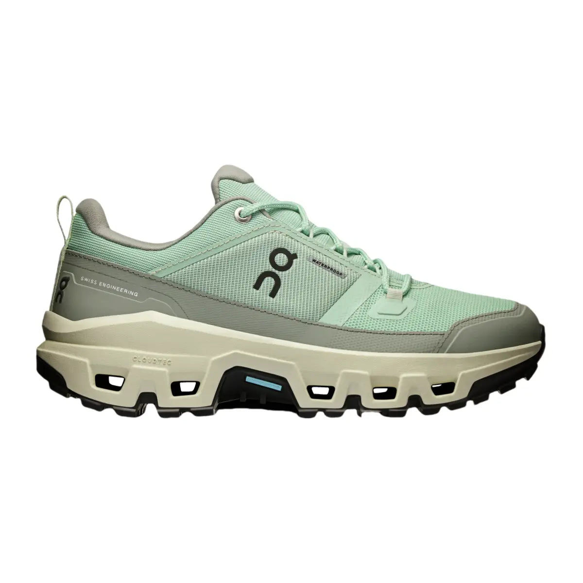 Cloudrock Low Waterproof Sneaker Damen Mineral|Aloe