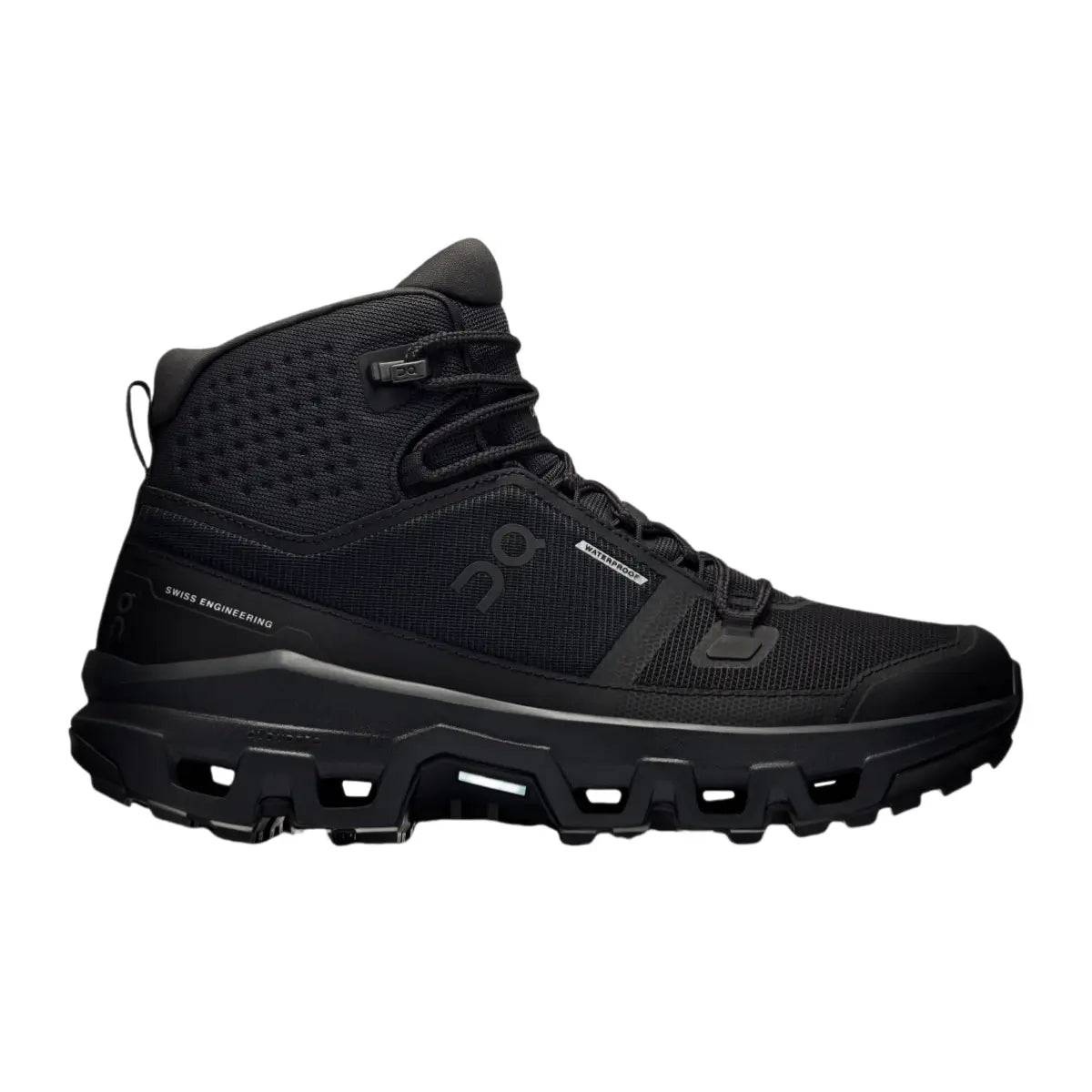 Cloudrock Mid Waterproof Sneaker Damen Schwarz/Schwarz