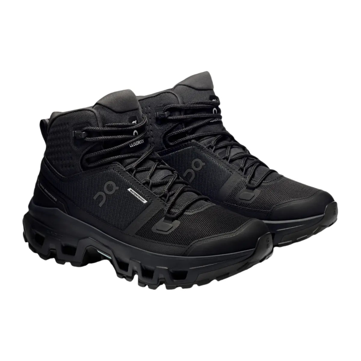 Cloudrock Mid Waterproof Sneaker Herren Schwarz/Schwarz
