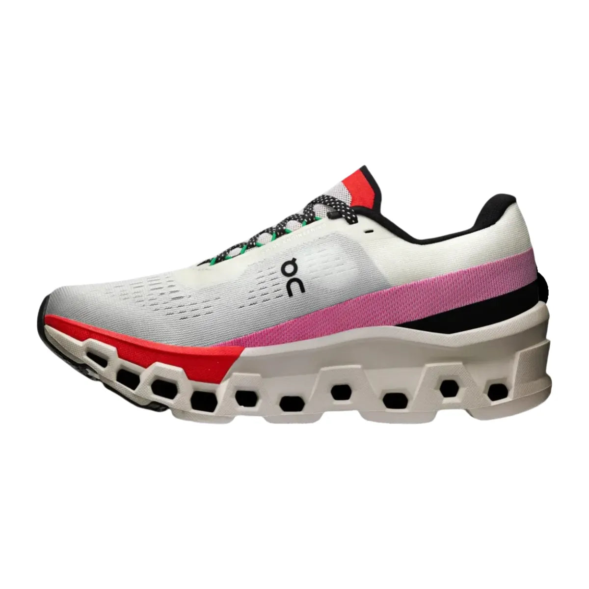 Cloudmonster 2 Sneaker Herren Elfenbein/Rot